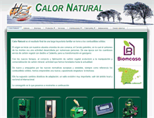 Tablet Screenshot of calornatural.com